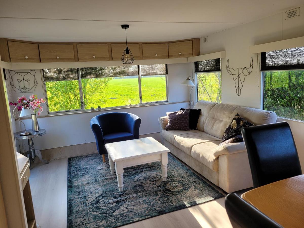 Camping De Blauwe Reiger Pieterzijl Esterno foto