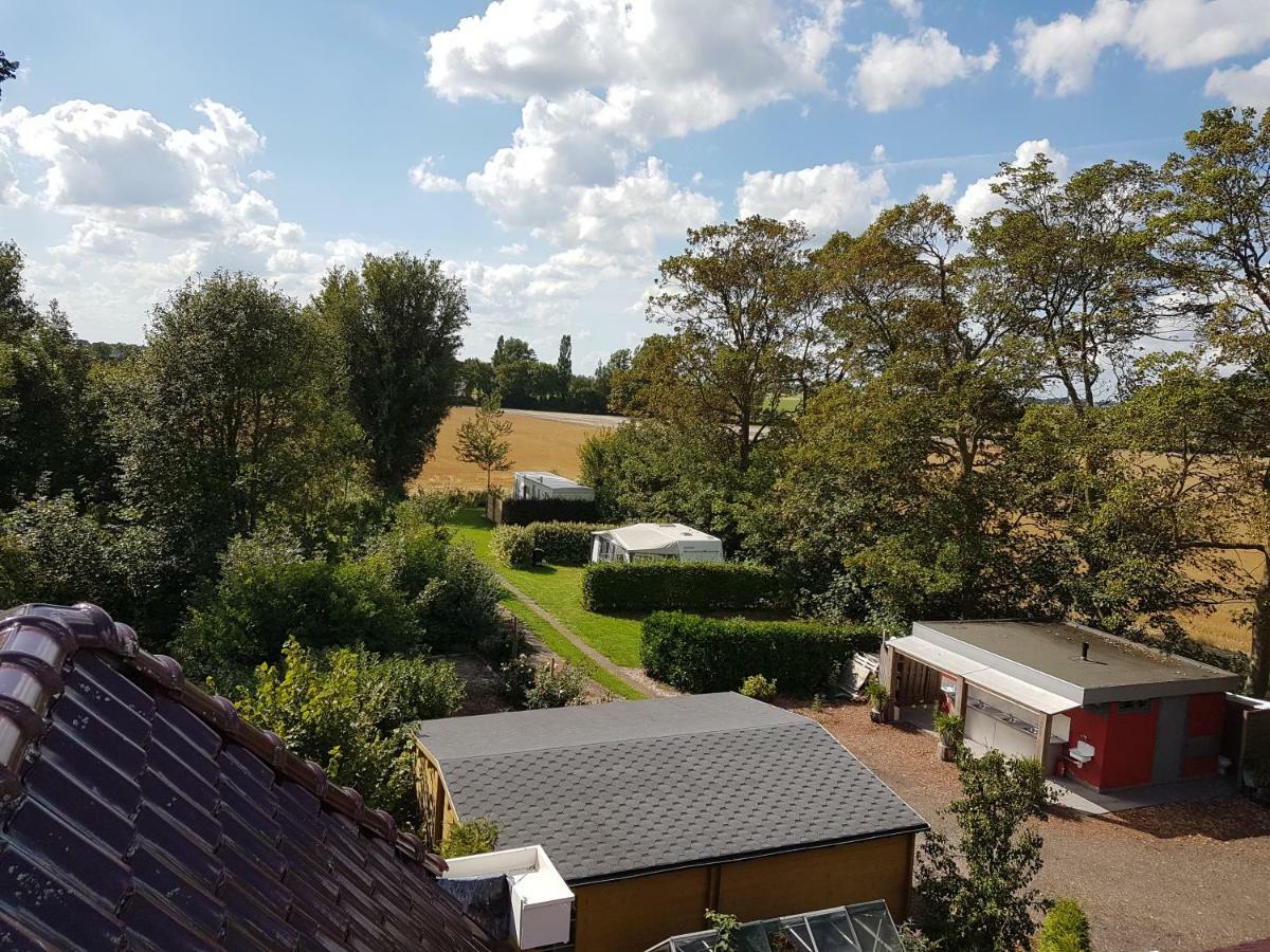 Camping De Blauwe Reiger Pieterzijl Esterno foto